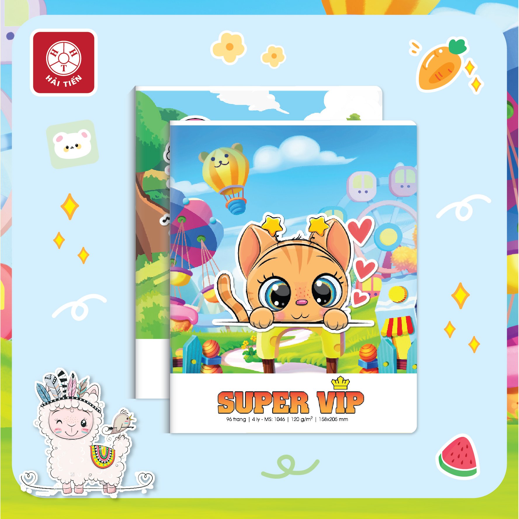 tap hoc sinh super vip 96 trang