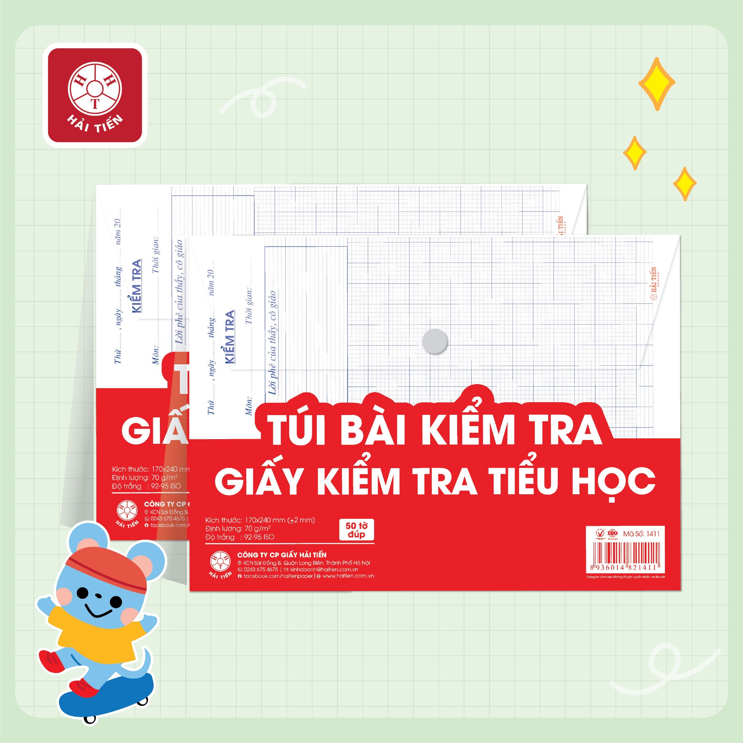 giay kiem tra tieu hoc khuy bam