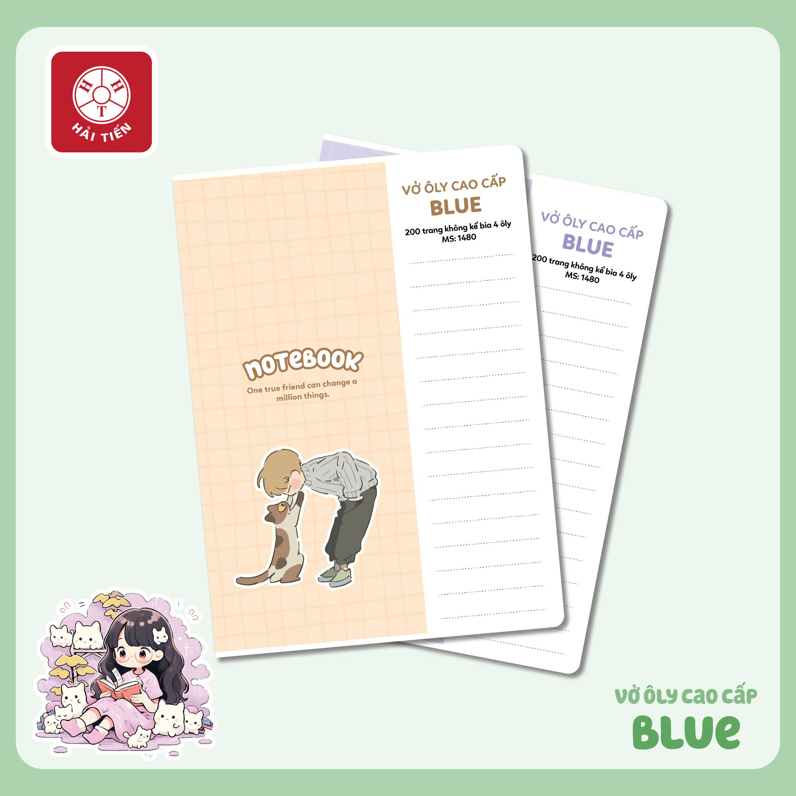 vo o ly blue 200 trang